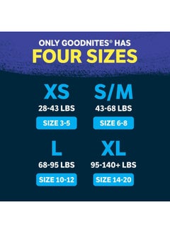 GoodNites Goodnites Nighttime Bedwetting Underwear, Boys' L (68-95 lb.), 34ct, FSA/HSA-Eligible  - Image 2