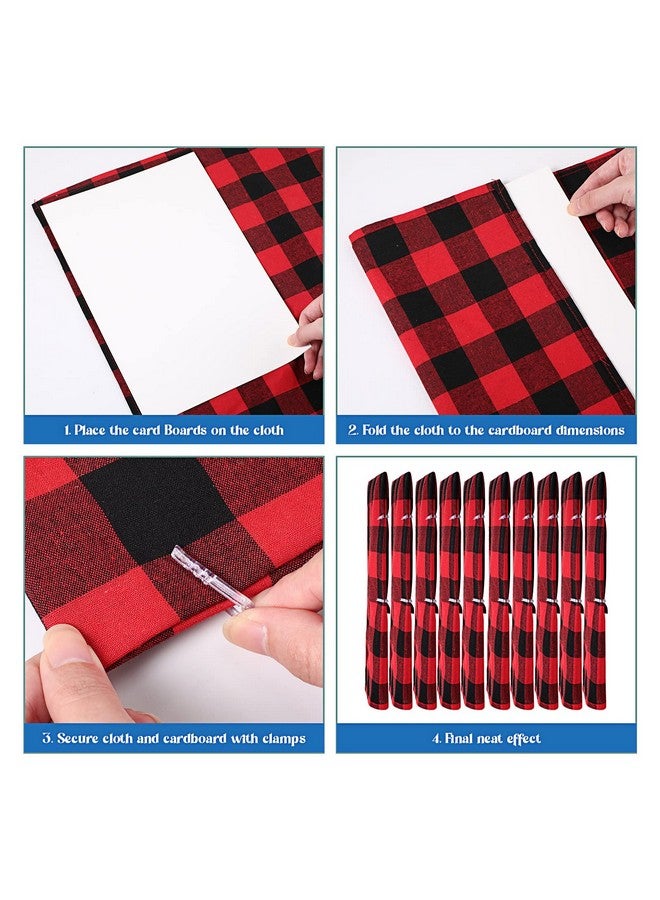 Teling 7.5 X 10.5 Inch Comic Book Boards And Clear U Shape Plastic Alligator Clips Fabric Board For Folding And Storing Fabric (200 Set) - Image 4