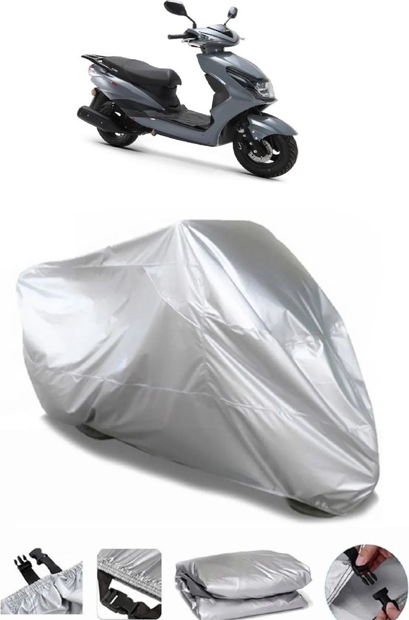 Breen Kuba VN50 Pro Grey Waterproof Motorcycle Canvas Premium - Image 1
