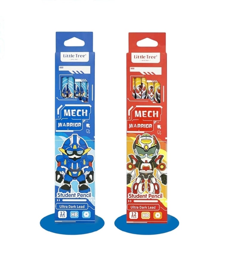 DEOXY 24 Pcs Pencil and Pack of 2 Peace Cake Design Eraser, Stationary Set, Rubber Eraser for Kids, Kawaii Erasers, Fancy Erasers for Birthday Return Gift Pencil + Peace Cake - Image 2