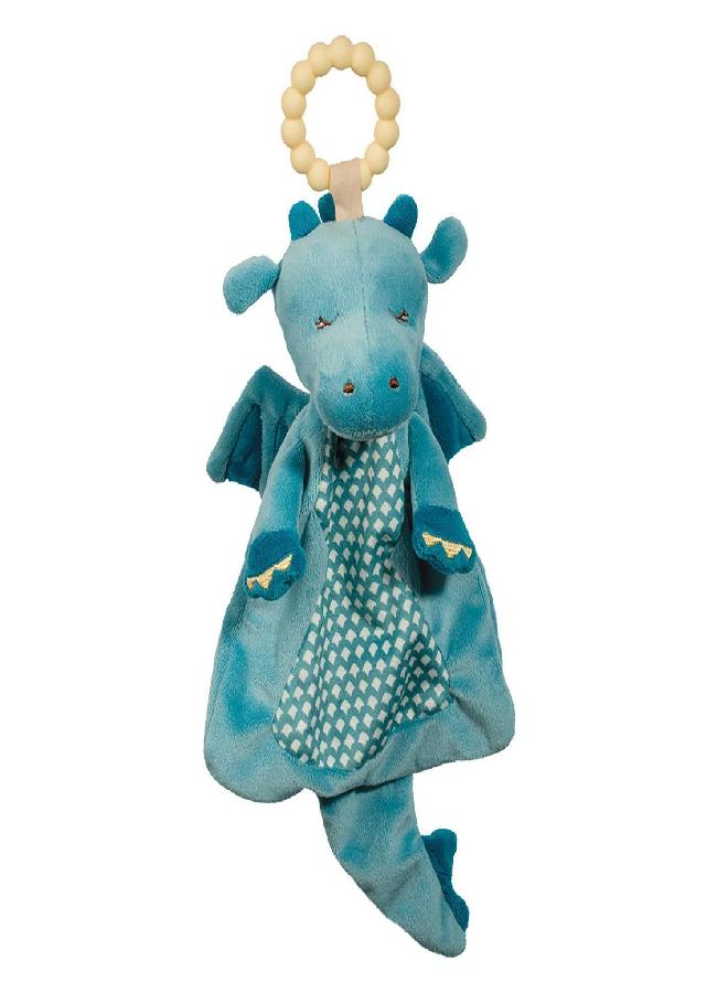 Douglas Baby Demitri Dragon Teether Plush Stuffed Animal - Image 3
