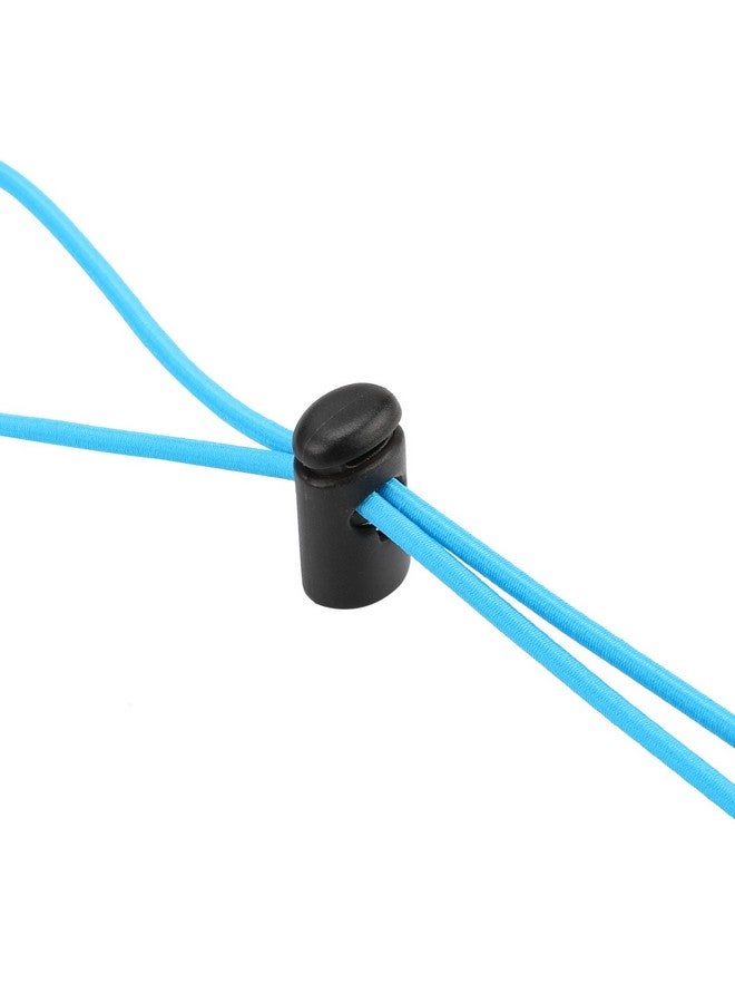 Oumers Bungee Goggle Strap Kit(4Pack), Adjustable Replacement Swimming Goggle Straps With Cord Lock Clamp For Swim Goggles Anti Fog Racing Kids Goggles ;Universal Durable, One Size Fits All - Image 4