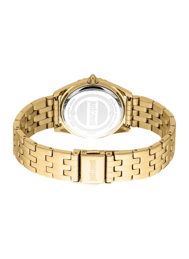 Just Cavalli - Women's Round Shape Stainless Steel Wrist Watch JC1L312M0075 - 30 Mm - Image 1