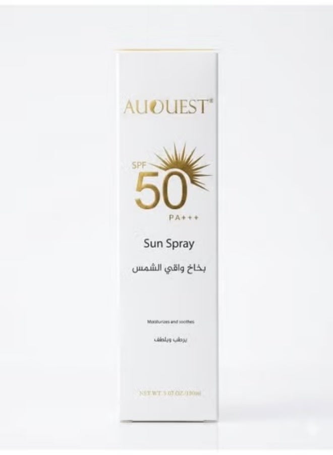AUQUEST Plus SPF 50 Sunscreen Spray – Superior Sun Protection 150ml