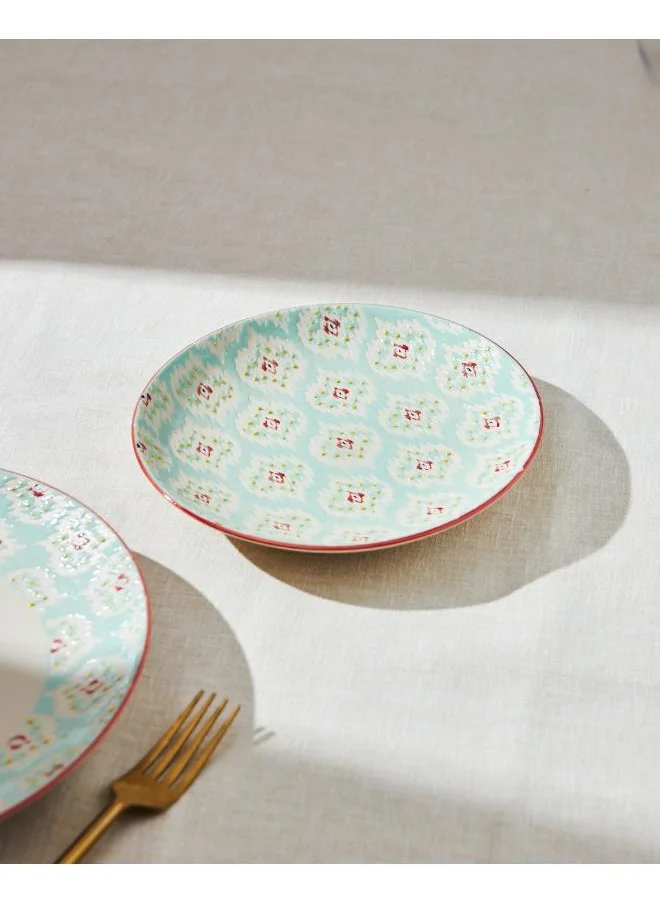 Chumbak Ikat Fusion Quarter Plate