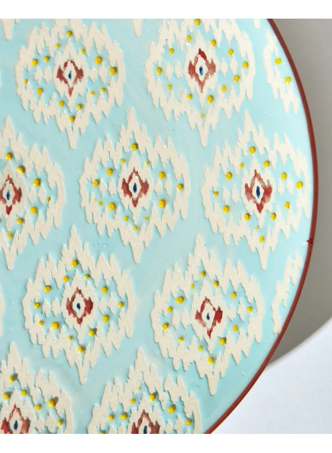 Chumbak Ikat Fusion Quarter Plate