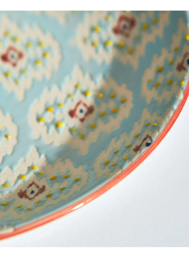 Chumbak Ikat Fusion Quarter Plate