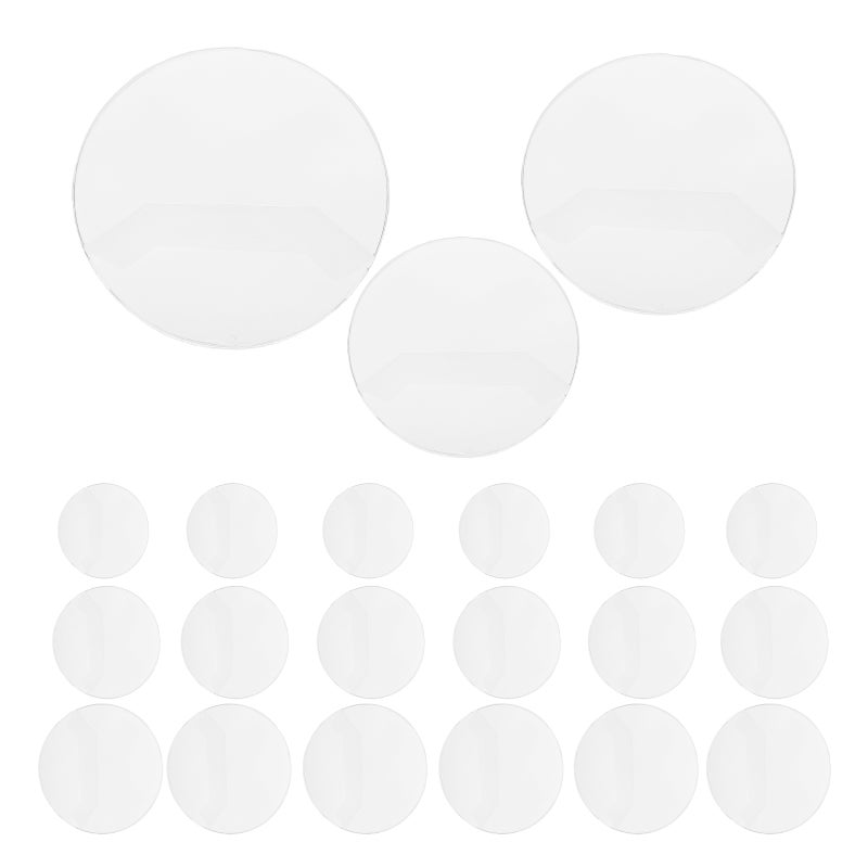 120 pcs Button Badges Full Enamel Pin Display Case Heavy Badges Protective Cover Round Shells Button Maker Parts For Badge Storage And Display - Image 3