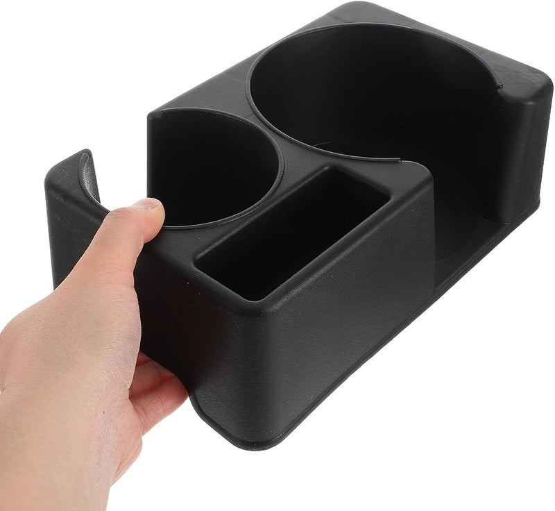 Car Drink and Phone Holder Stand, Non-Slip Car Kettle Storage Rack with Mobile Holder, Insulated Bottle and Cup Organizer for Trucks and Suvs Interior - Image 4