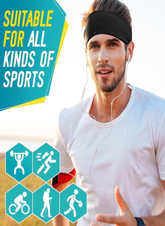 PAROPKAR Sports Headband Sweatband Hairband Use for Running Riding Biking Cycling Football Gym Yoga Workout Training Outdoor for Men and Women - Image 2