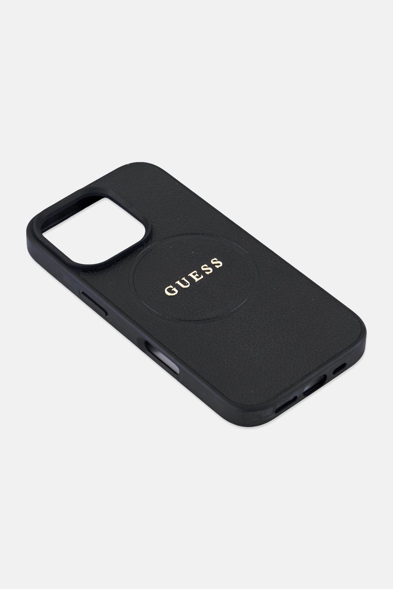 GUESS iPhone 16 Pro Magsafe Brand Logo Protective Case, Black - Image 2