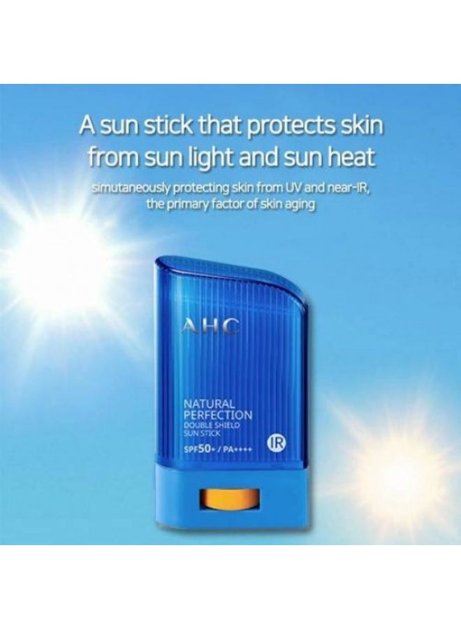 أيه أتش سي ستيك واقي من الشمس بطبقة مزدوجة ناتشورال بيرفيكشن SPF50+ PA++++ IR - 14 gm - Image 3
