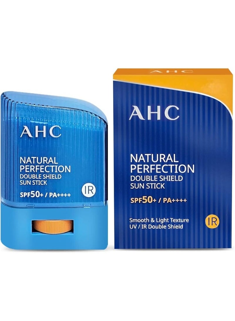 أيه أتش سي ستيك واقي من الشمس بطبقة مزدوجة ناتشورال بيرفيكشن SPF50+ PA++++ IR - 14 gm - Image 2