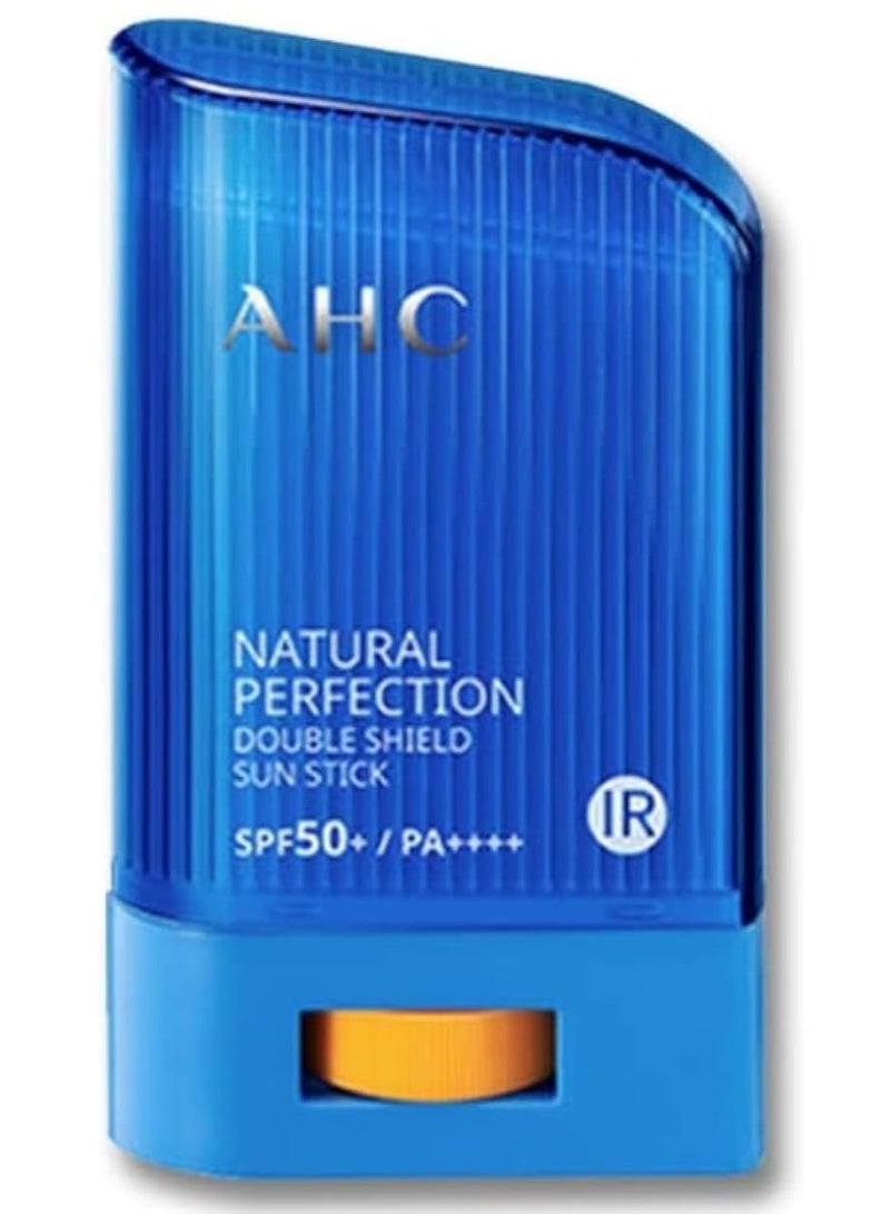 أيه أتش سي ستيك واقي من الشمس بطبقة مزدوجة ناتشورال بيرفيكشن SPF50+ PA++++ IR - 14 gm - Image 1
