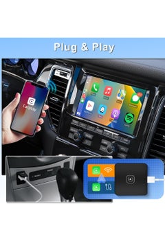 KASTWAVE Wireless CarPlay Adapter for Factory-Wired Cars, CarPlay 2023 Upgrade, Convert Wired to Wireless, USB Type-C for iPhone  - Image 4