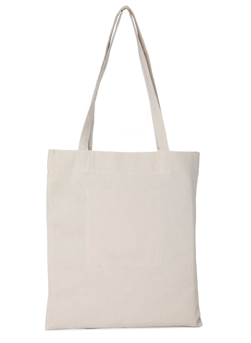 Tote Bag off White Canvas Cotton /40*35cm  - Image 2