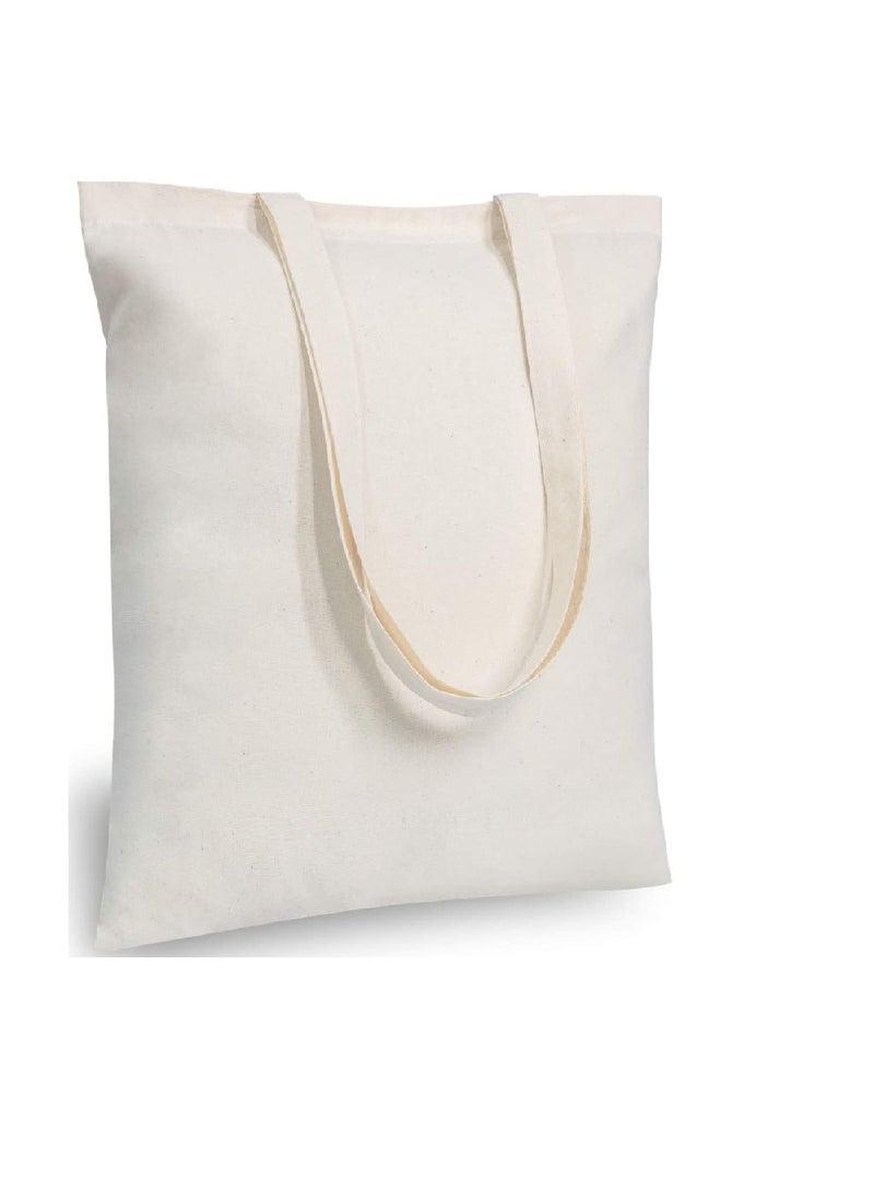 Tote Bag off White Canvas Cotton /40*35cm  - Image 5