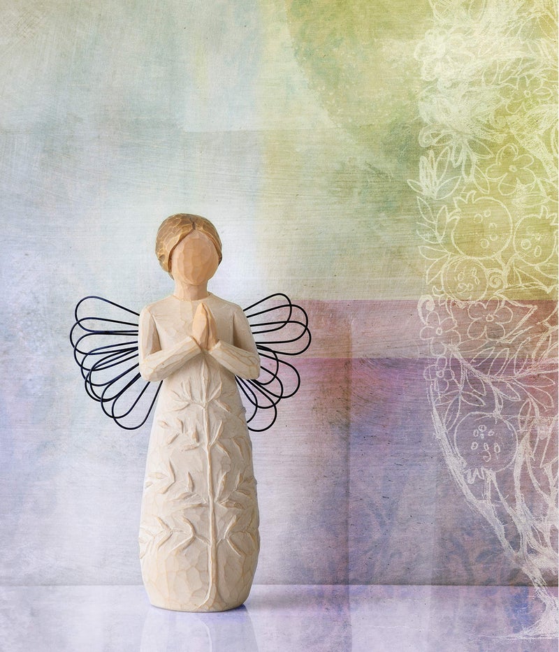 Willow Tree a Tree, a Prayer, May You find Strength, Beauty and Peace Each Day, A Gift for Baptism, First Communion, Confirmation, an Expression of Comfort, Hope, Healing, Sculpted Hand-Painted Angel - Image 5