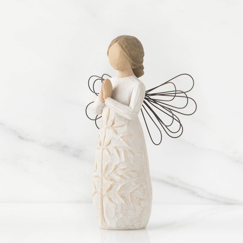 Willow Tree a Tree, a Prayer, May You find Strength, Beauty and Peace Each Day, A Gift for Baptism, First Communion, Confirmation, an Expression of Comfort, Hope, Healing, Sculpted Hand-Painted Angel - Image 2