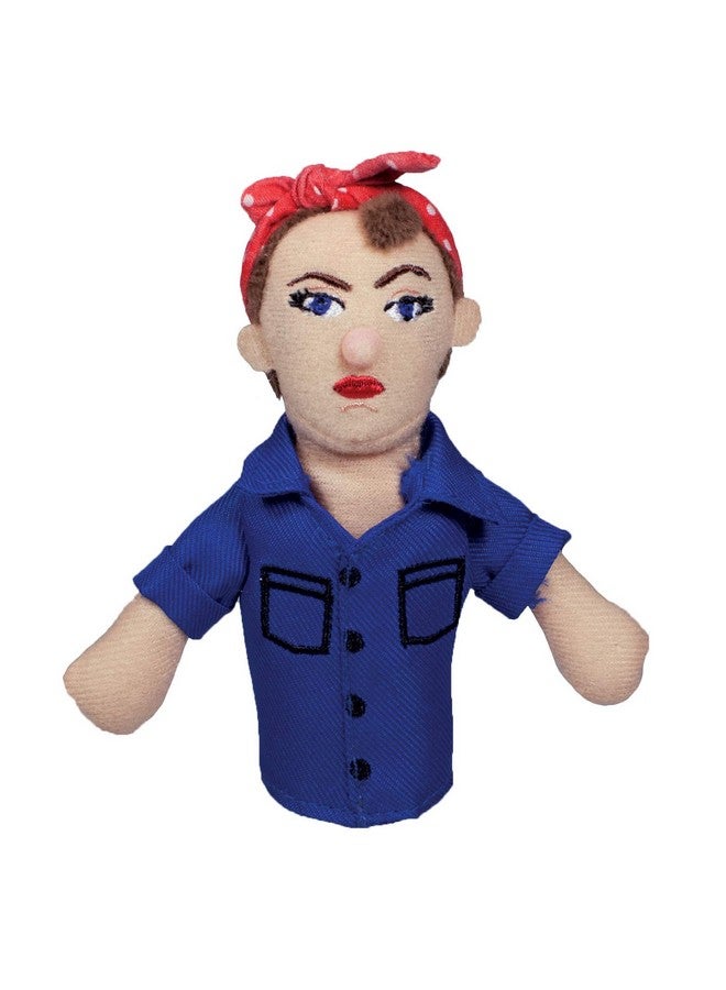 The Unemployed Philosophers Guild Rosie The Riveter Plush Finger Puppet And Refrigerator Magnet - Image 2