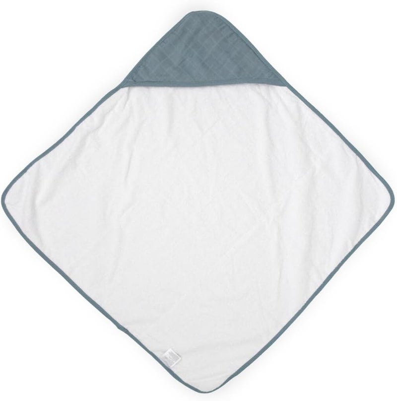 Little Unicorn Hooded Infant Towel in Sea Color - Image 1