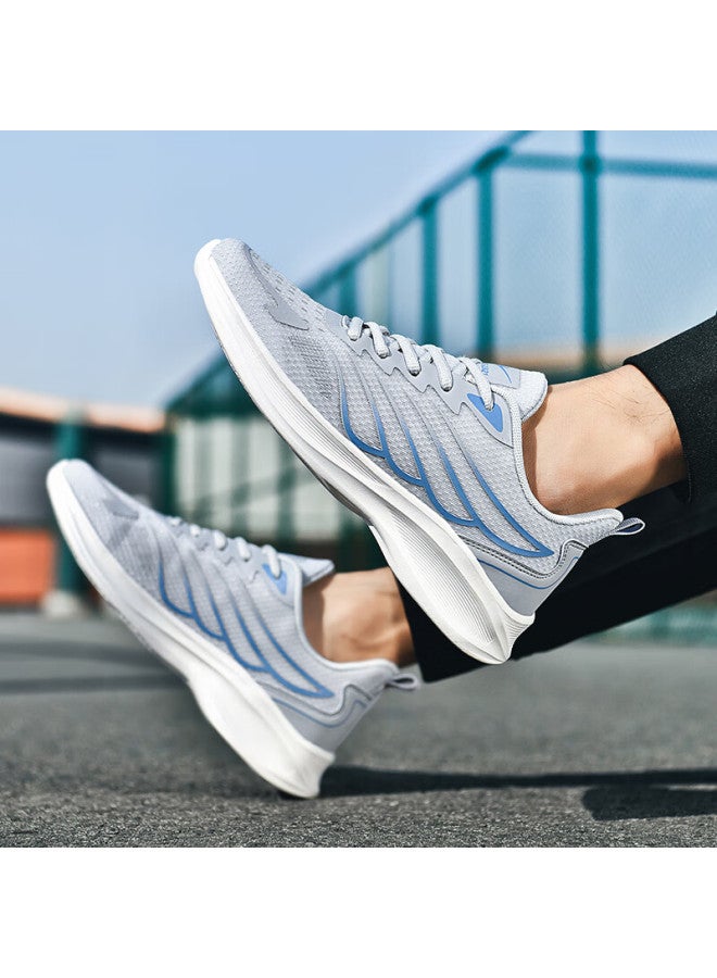 Double Star Eight Special Running Shoes Spring And Autumn Breathable Men's Shoes Lightweight Sports Shoes Flying Woven Casual Shoes Men's Versatile Men's Shoes - Image 3