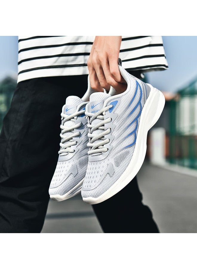 Double Star Eight Special Running Shoes Spring And Autumn Breathable Men's Shoes Lightweight Sports Shoes Flying Woven Casual Shoes Men's Versatile Men's Shoes - Image 4