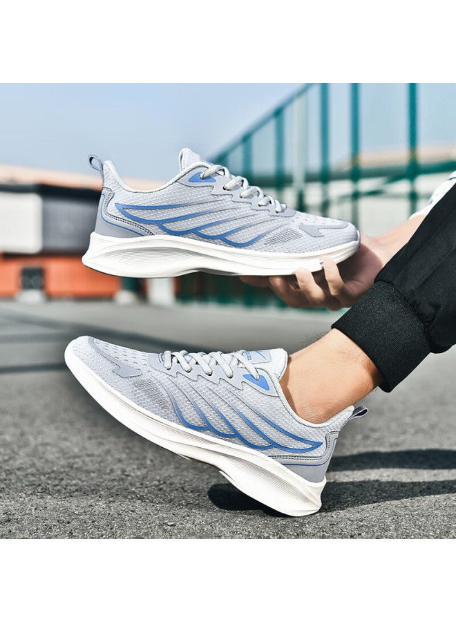 Double Star Eight Special Running Shoes Spring And Autumn Breathable Men's Shoes Lightweight Sports Shoes Flying Woven Casual Shoes Men's Versatile Men's Shoes - Image 2