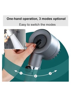 ARNOTEC German Multifunctional Massage Shower, Handheld Shower Head with Filter, High Pressure 3 Mode Showerhead, Removable Powerful Pressure Hand Held Showerhead  - Image 2