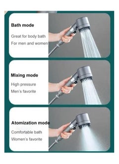 ARNOTEC German Multifunctional Massage Shower, Handheld Shower Head with Filter, High Pressure 3 Mode Showerhead, Removable Powerful Pressure Hand Held Showerhead  - Image 5