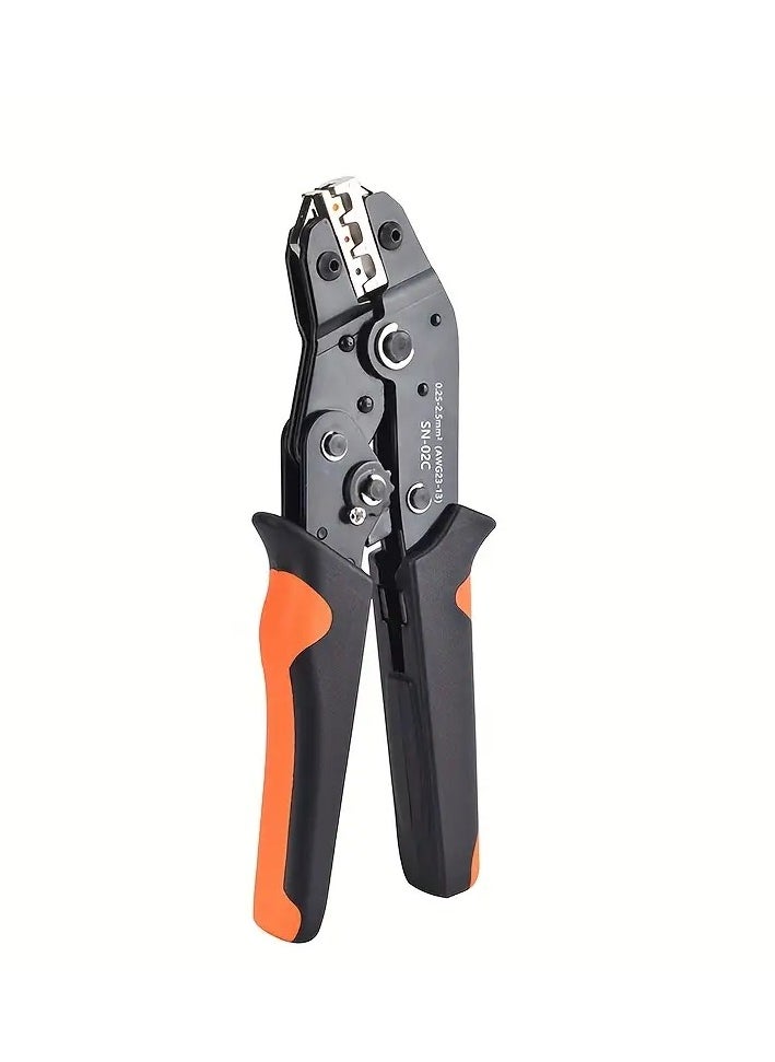 1 Set SN-02C Wire Crimping Tool Set, Insulated Wire Electrical Connectors Crimp-Butt, Ring, Spade, Terminals Cable Lugs Assortment Kit  - Image 2