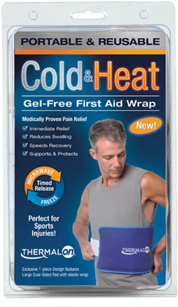Thermalon First Aid Cold and Heat Therapy Wrap, Large, 9" x 16"