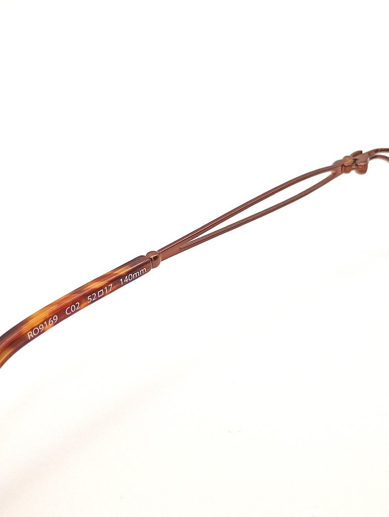 روشاس نظارة طبية للجنسين من Rochas موديل PW/LAMYEU/R09169/G نصف إطار شكل مستطيل - Image 5