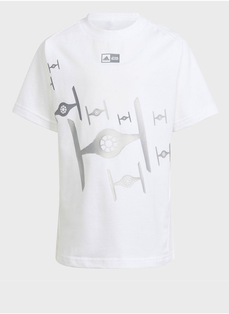 Adidas - Little Kids Starwars Zne T-Shirt - Image 1