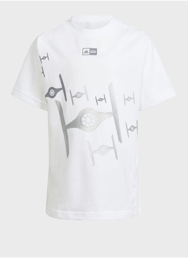 Adidas - Little Kids Starwars Zne T-Shirt - Image 1