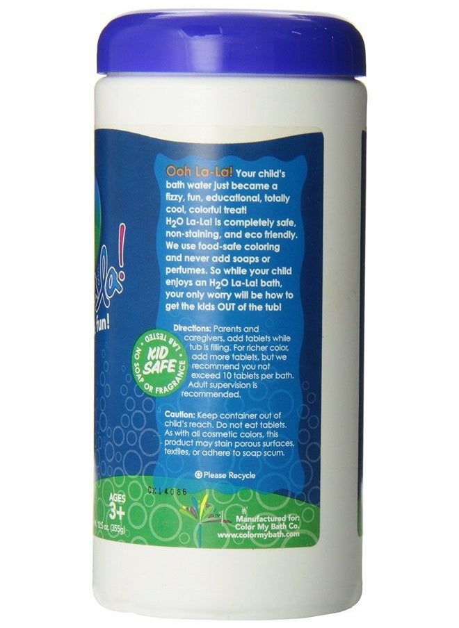 Color My Bath H2O La La Color Changing Bath Tablets, 300-Piece  - Image 2