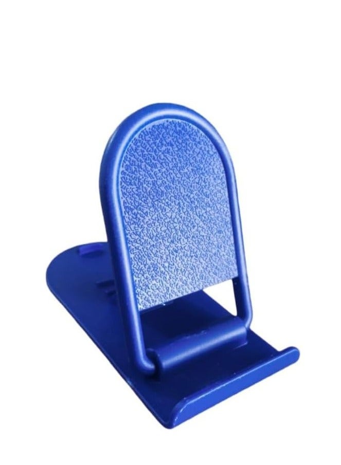 Mini Desktop Cell Phone Holder, 4-Level Adjustable Stand, Innovative Design Mobile Phone Clip for Foldable Business Cards - Image 1