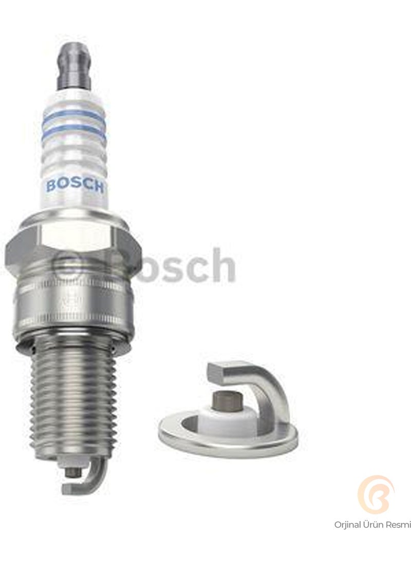 BOSCH Renault-Peugeot-Citroen 4-Piece Spark Plug Set FR7DC+ 0242235666  - Image 3