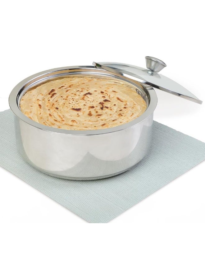 BOROSIL Sf2500Glrs12 Stainless Steel Insulated Roti Server - Image 1