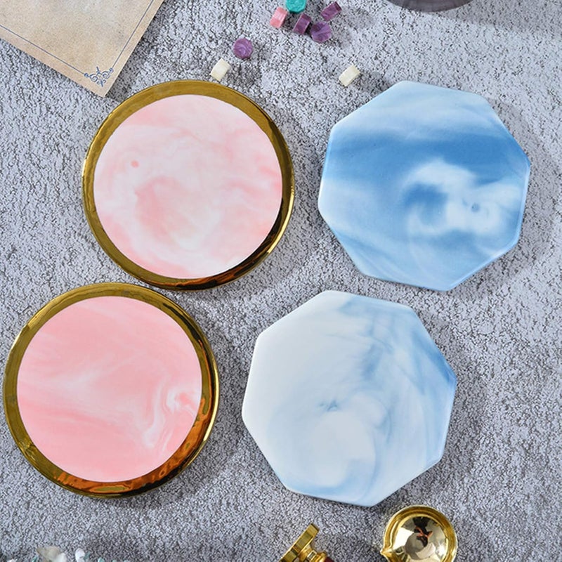 klarakoWax Seal Stamps Demoulding Plate Pad Coasters Mat Stamp Tools for Wax Stamp Beads Wedding Gifts Supplies klarakoStyle 1 - Image 5