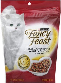 Fancy Feast Fancy Feast Gourmet Gold Filet Mignon Flavor with Seafood and Shrimp Dry Cat Food (16-oz Pouch)  - Image 2