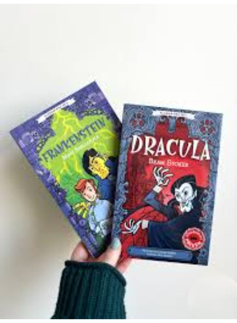 مجموعة مكونه من 6  كتب The Creepy Classics المخصصة للأطفال، وهي عبارة عن إعادة صياغة مبسطة لقصص الرعب الكلاسيكية. - Image 5