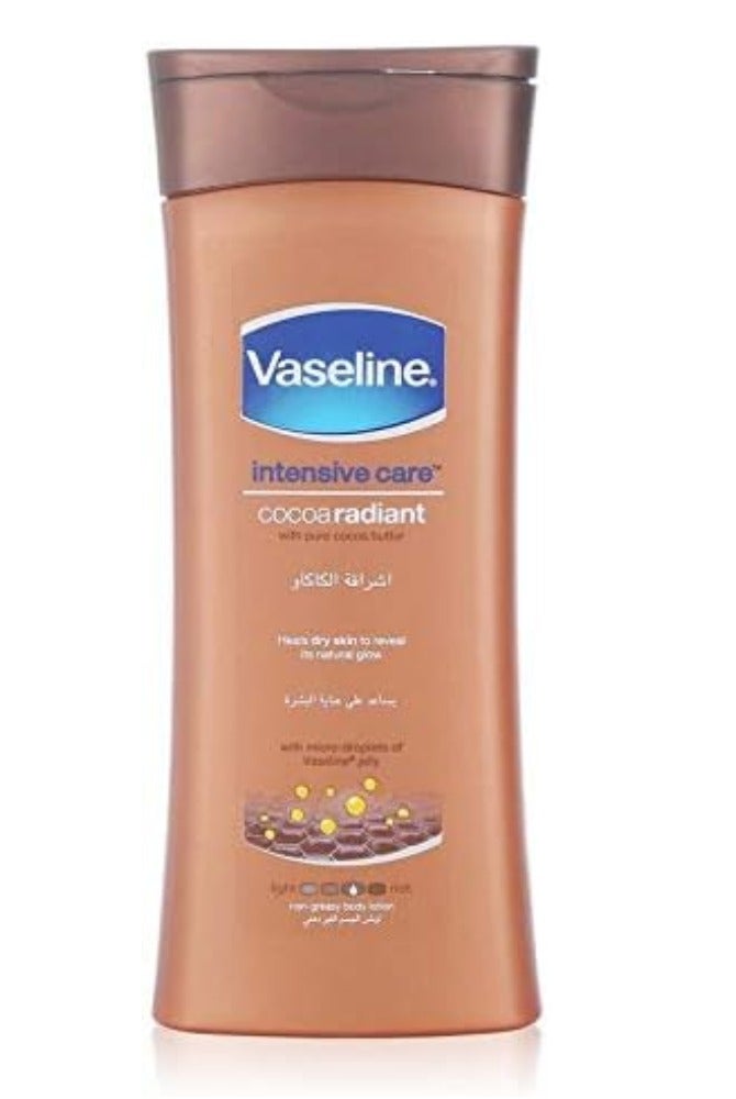 لوشن فازلين للعناية المركزة بالكاكاو لتفتيح الجسم - 400 مل