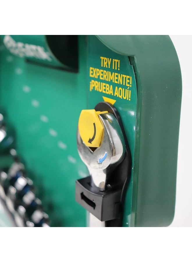 SATA ST09066-02 12-Piece Metric Double Ratcheting Wrench Set - Image 5