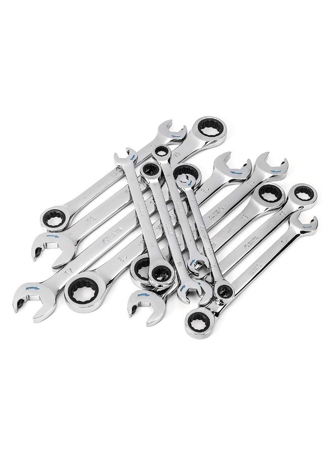 SATA ST09066-02 12-Piece Metric Double Ratcheting Wrench Set - Image 2