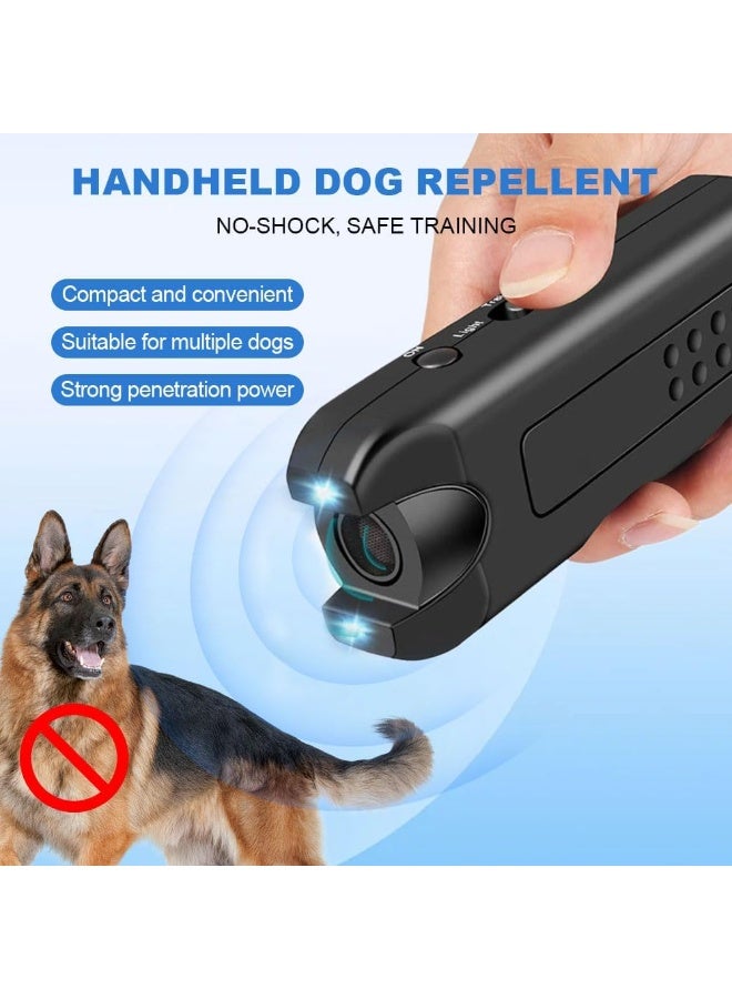 general Ultrasonic Dog Repeller, Upgrade Dog Bark Deterrent Devices, Anti Barking Devices for Dogs, Ultrasonic Dog Chaser Dog Bark Deterrent Device, Sonic Barking Deterrent Devices (with Battery，Black) - Image 2