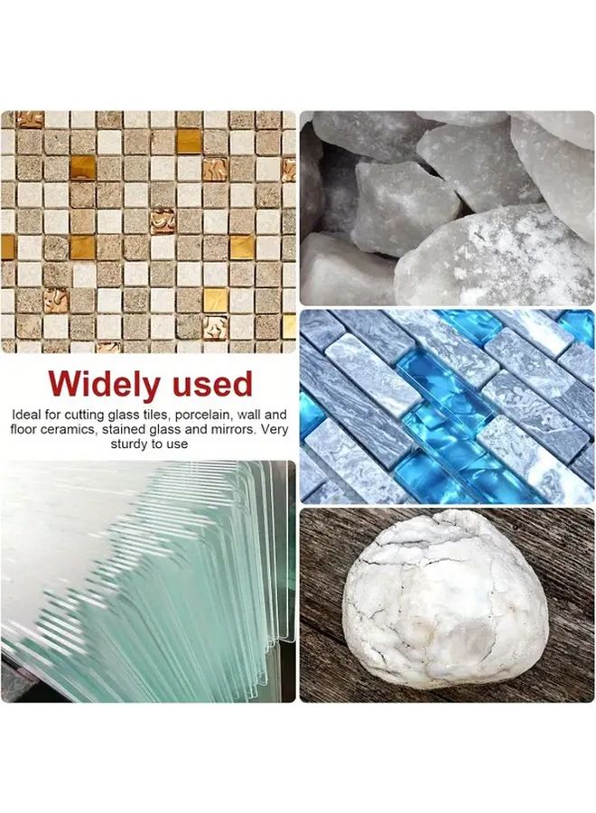 Heavy Duty Glass Tile Pliers 1pc With Soft Grip Handle Blade And Storage Case - Image 5
