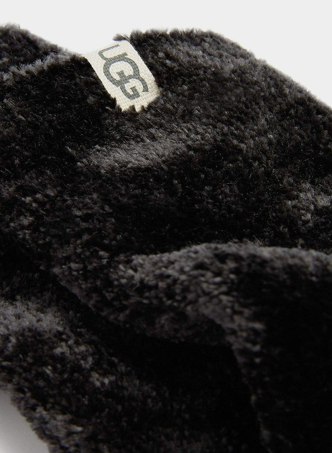 UGG Women's Leda Cozy Sock Socks, Black, O/S - Image 3