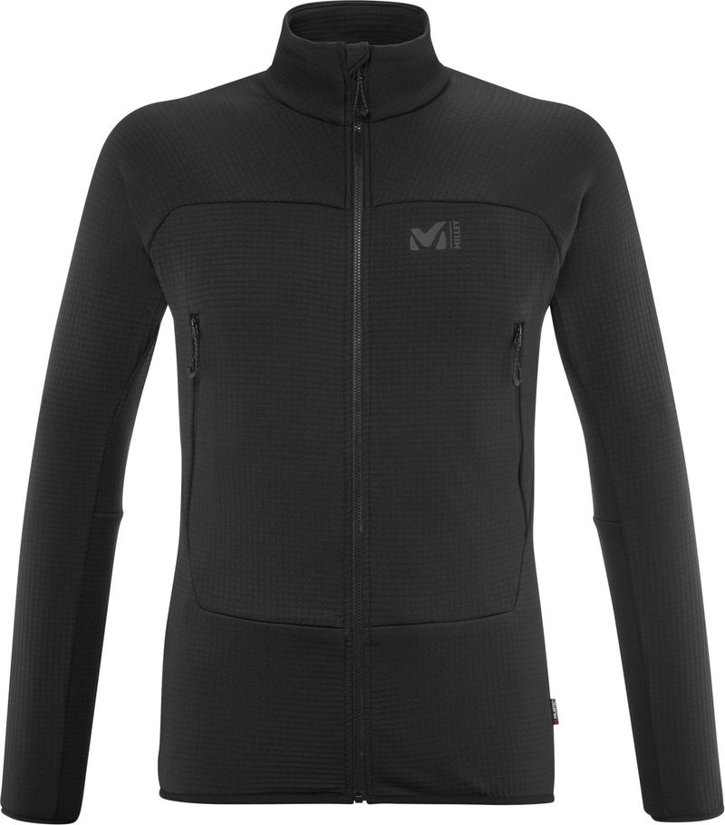 Fusion Grid Fleece Jacket Men MIV9465 0247