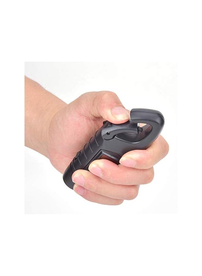PROMASS promass Hand Crank Flashlight Solar Hand Crank Flashlight Emergency LED Portable Torch Survival Gear Self Powered Charging Torch(black)  - Image 3